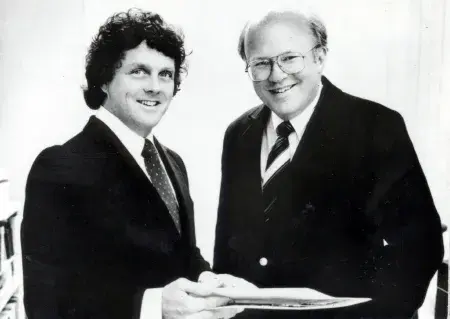 Spencer Johnson and Ken Blanchard